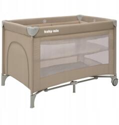 Baby Mix Utazóágy Baby Mix 60 x 120 cm bézs (8596164012932)