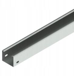 KOPOS Kábelvályú 50x62 rozsdamentes Inox /2m/ Nixkzn 50X62_IX (NIXKZN 50X62_IX)