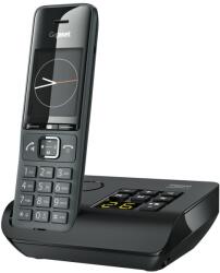 Gigaset Comfort 520A - Telefon DECT fără fir cu robot telefonic - Design elegant - Funcție hands-free - Protecție confortabilă a apelurilor - Agenda cu 200 de contacte, negru titan [versiunea germană] - S3085
