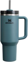 STANLEY 1913 Sticlă de băut Quencher H2.0 Flowstate cu pai 1, 2L - Cană termo răcește până la 11 ore, 48 cu gheață - Se poate spăla în mașina de spălat vase - Sticlă termos din oțel inoxidabil fără BPA - Blue