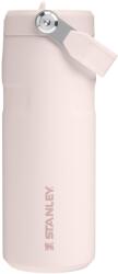 STANLEY Sticlă de băut Stanley 1913 Flip Straw cu pai 0.47L - Cană termică, răcește timp de 8 ore - Gheață rece timp de 40 de ore - Fără BPA - Etanșă - Pentru suporturi de pahare - Lavabilă în mașina de spăla