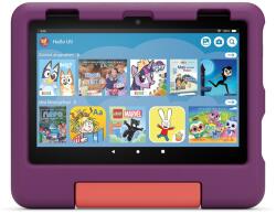 Amazon Noua carcasă Amazon prietenoasă pentru copii pentru tableta Fire HD 8 (potrivită doar pentru tabletele din a 12-a generație), violet - 53-100122 (B0CXCV36DT)