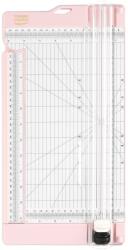 Vaessen Creative 2207-110 Ghilotină pentru tăierea și plierea liniilor drepte pe hârtie A3, A4 și formate mai mici, Roz, pentru Scrapbooking și Confecționare de Felicitări, 6" x 12 (2207-110)