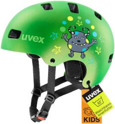 uvex Kid 3 cc - casca de bicicleta robusta pentru copii - reglare individuala a marimii - ventilatie optimizata - verde mat - 55-58 cm - S4149050117 (S4149050117)