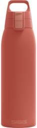 SIGG - Recipient izoterm - Termos Shield Therm One Eco Roșu băuturi carbogazoase - Etanș - Compatibil cu mașina de spălat vase - Fără BPA - 90% oțel inoxidabil reciclat - Roșu ruginiu - 1L - 6021.80 (6021.