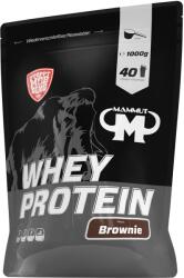MAMMUT Whey Protein Pulbere Brownie - 1kg - 27g Protein per porție - Pulbere de proteine cu conținut ridicat de BCAA - Solubilitate perfectă în apă și lapte - Gustare ideală - 1000710 (1000710)
