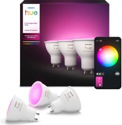 Philips White & Color Ambiance GU10 pachet 3 bucăți (929003666503)