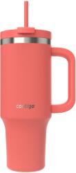 Contigo Sticlă termos Contigo 1200 ml cu mâner și pai | Sticlă de băut termică izolată din oțel inoxidabil cu capac | Răcește 29 de ore | Cană de călătorie | Cană termo | - 2217787 (2217787)