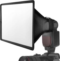 NEEWER Difuzor bliț NEEWER Softbox 11" x 8", universal pliabil cu geantă de depozitare compatibil cu Canon Nikon Sony Godox Yongnuo NEEWER speedlight - NS-1108 (NS-1108)