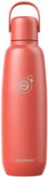 SodaStream Fizz & Go Sticlă pentru sifon din oțel inoxidabil 0.9L Termos cu perete dublu, izolat, menține băuturile calde și reci, pentru băuturi carbogazoase, compatibil cu DUO, TERRA, ART, ENSO, Papaya Orange 