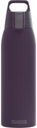SIGG - Sticlă de băut izolată - Termos Shield Therm One Nocturne băuturi carbogazoase - Etanșă - Se poate spăla în mașina de spălat vase - Fără BPA - 90% oțel inoxidabil reciclat - Violet închis - 1L - 602