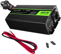 Green Cell 300W/600W DC 12V la AC 230V Convertor de tensiune unde sinusoidală pură UPS UPS Invertor Convertor de curent Power Bypass Invertor solar DC AC pentru alimentarea pompelor în cuptoare de încălzire cent