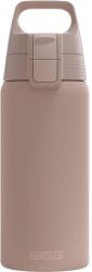 SIGG - Termos Shield Therm One Dusk - flacon izoterm - băuturi carbogazoase - etanș - lavabil în mașina de spălat vase - fără BPA - 90% oțel inoxidabil reciclat - gri cald - 0.5L - 6022.10 (6022.10)