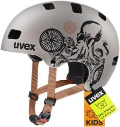 uvex Kid 3 cc - casca robusta pentru copii pentru copii - reglare individuala a marimii - ventilatie optimizata - Stejar Brown-Octopus mat - 55-58 cm - S414972