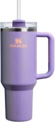 STANLEY 1913 Quencher H2.0 Flowstate Sticlă de băut cu pai 1.2L - Cană termică răcește 11 ore - Răcit cu gheață 48 ore - Termos fără BPA - Cupă de băut din oțel inoxidabil - Periwinkle Shimmer - 100000115753 