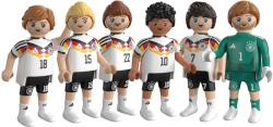 Playmobil | Setul de colecție 2 pentru Cupa Mondială DFB | Cupa Mondială de fotbal cu Kai Havertz, Jamal Musiala, David Raum, Maximilian Mittelstädt, Nico Schlotterbeck și portar | 210450 (210450)