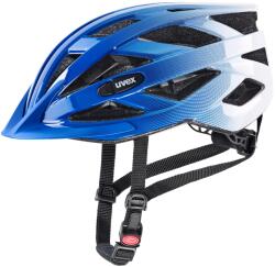 uvex air Wing - Cască de bicicletă ușoară pentru bărbați și femei - ajustare individuală a mărimii - Alb Cobalt - 56-60 cm - S413426
