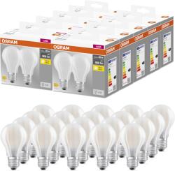 OSRAM Lampă LED Osram BASE CLASSIC A GLFR 60 cu bază E27, formă bec, pachet dublu, 6, 5W, 806lm, 2700K, lumină albă caldă, generare scăzută de căldură, durată lungă de viață, consum redus de energie, pachet