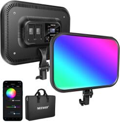 NEEWER RGB168 18.3" 60W RGB LED Panou de lumină video cu control APP 360° Full Color Reglabil 2500K~8500K Lumină foto video CRI/TLCI 97+ cu 17 scene speciale Studio Lumină continuă Fotografie Lumină cheie - 