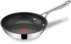 Tefal Tigaie Tefal Jamie Oliver Cook's Direct On 20 cm, tigaie cu inducție, antiaderentă, sigură pentru cuptor, tigaie din oțel inoxidabil, potrivită pentru toate tipurile de plite, mâner nituit, E3040244 (