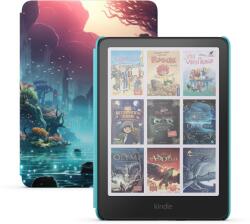 Amazon Kindle Colorsoft Kids (ultima generație) - Primul Kindle color pentru copii, cu carcasă - 16 GB - Adventure flow - SA58CB (B0DZ8SF1WN) eReader