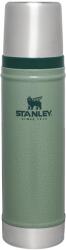 STANLEY 1913 Classic Legendary Thermos Bottle 0.59L - Termosul păstrează fierbinte sau rece timp de 18 ore - Termos din oțel inoxidabil - Fără BPA - Se poate spăla în mașina de spălat vase - Hammertone Green 