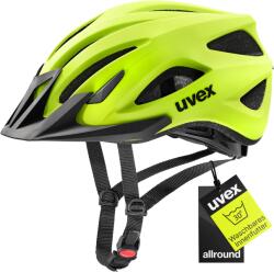 uvex viva 3 - cască universală ușoară pentru bărbați și femei - reglare individuală a mărimii - interior lavabil - galben neon mat - 56-62 cm - S4109841117 (S4109841117)