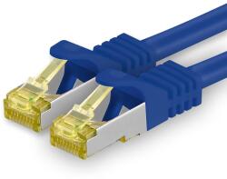 1aTTack. de Cablu de retea Cat. 7 30m albastru 1 bucata Cablu Ethernet Cat7 de retea Cablu LAN cablu brut 10 Gb s SFTP PIMF LSZH set cablu patch cu mufa Rj 45 Cat. 6a - 4251073615196