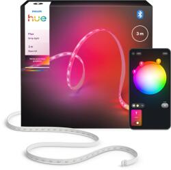 Philips Flux, bandă luminoasă LED de 3 m, 1200 lm, iluminare interioară flexibilă, amestec de culori Chromasync, RGBWWIC, benzile LED pot fi tăiate la dimensiune, extensibile, reutilizabile, control din aplic