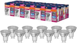OSRAM Lampă LED Osram LED Star Value PAR16 pentru bază GU10, lampă reflector, GL, 575 lumeni, alb lumina zilei (6500K), înlocuitor pentru becuri convenționale de 80W, neregulabile, pachet de 10 - 4058075096