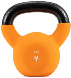 Yes4All HCR1 Kettlebell acoperit cu neopren, Kettlebell pentru antrenament de forță - 6 kg portocaliu (HCR1)