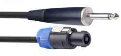 Stagg SSP10SP15 S Series 1x Speakon / 1x cablu jack pentru difuzoare (6, 3 mm) 10 m (SSP10SP15)
