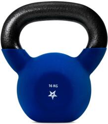 Yes4All WEAW Kettlebell acoperit cu neopren, Kettlebell pentru antrenament de forță - 16KG Albastru închis