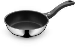 WMF Devil tigaie 20 cm inducție, tigaie din oțel inoxidabil cu înveliș antiaderent, potrivită pentru toate tipurile de aragaz, rezistentă la cuptor până la 70 de grade, mâner din plastic - 733606299 (7336