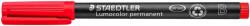 STAEDTLER Lumocolor 314 stilou universal permanent - roșu, set de 10, B - 314-2 (314-2)