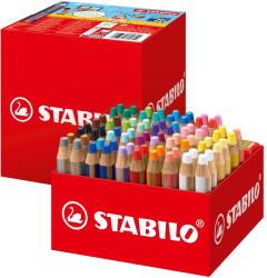STABILO - creion colorat, acuarelă și creion cu ceară - lemnos 3 în 1 - 880/76-01 (880/76-01)