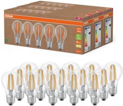 OSRAM Lămpi LED Osram foarte eficiente, cu clasa de eficiență energetică A, pachet valoare cu 15 becuri, înlocuiește becurile convenționale de 100W, alb cald (2700K), E27, sticlă cu filament - 4099854297502