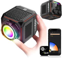 Rollei Lumină video LED Rollei LUX 60 RGB cu baterie încorporată DC/încărcare tip C - 28448 (28448)