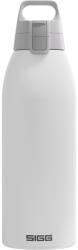 SIGG - Sticlă de băut izolată - Termos Shield Therm One White - băuturi carbogazoase - etanșă - lavabilă în mașina de spălat vase - fără BPA - 90% oțel inoxidabil reciclat - alb - 1.5L - 6167.90 (6167.90)