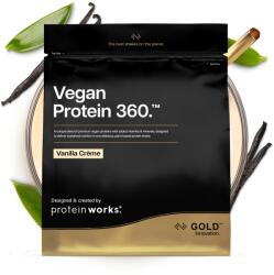 The Protein Works Protein Works | Vegan Protein 360 - Gold, Cremă de vanilie, 2kg - POWVEGANVAN2KG (POWVEGANVAN2KG)