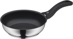 WMF Devil tigaie pentru clătite 18 cm, tigaie pentru ouă inducție, Cromargan oțel inoxidabil acoperit, strat antiaderent, mâner din plastic - 733486021 (733486021)