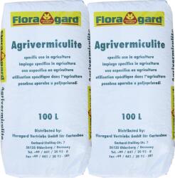 Floragard Vermiculite 200 L (2×100 L, 2-3 mm) - substrat mineral pentru îmbunătățirea solului și a substratului pentru grădinărit, cultivare și plante de apartament - și ca substrat de reproducere pentru reptil