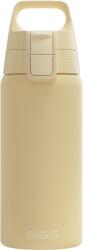 SIGG - Sticlă izolată pentru băuturi - Termos Shield Therm One Opti Yellow băuturi carbogazoase - Etanșă - Lavabilă în mașina de spălat vase - Fără BPA - Oțel inoxidabil reciclat 90% - Galben deschis - 0, 