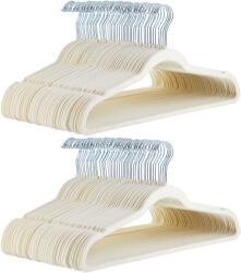 Amazon Basics Slim, antiderapante, pentru cămăși/costume, set de 100, Ivory - AQ-M0005 (AQ-M0005)