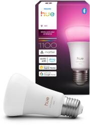 Philips Bec LED Philips Hue White & Color Ambiance E27, 1100lm, 16 milioane culori, lumină LED reglabilă, bec controlabil prin aplicație și voce, compatibil cu Amazon Alexa, pachet de 1, generație nouă - 9290