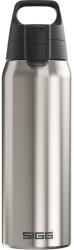 SIGG - Sticlă de băut izolată - Termos Shield Therm One Brushed - băuturi carbogazoase - etanșă - lavabilă în mașina de spălat vase - fără BPA - 90% oțel inoxidabil reciclat - argintiu - 0.75L - 6217.90 (6
