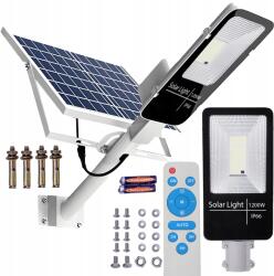 Solar Utcai lámpa Nagy napelemes panel 1200 W 120000 lm Szerelőkészlet 4szemes (5906333377305)