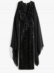 Bonprix B. p. c Estélyi Ruha V-nyakú, Hosszú, Egyenes, Karcsúsított, 36/38-AS Méret (936934)