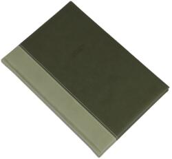 REALSYSTEM Agendă REALSYSTEM Linett B/5 săptămânală, pagini albe, verde-verde, 2027 (5611-37)