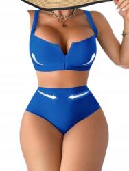 Shein Fürdőruha Bikini Kétrészes Kék 36DD L9G